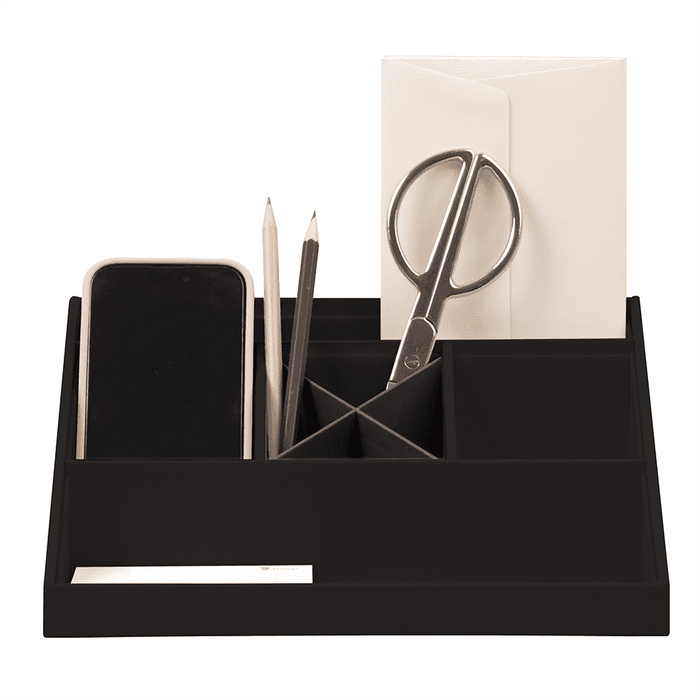 S.O.H.O. Schreibtisch Organizer | Mit 5 Fächern | schwarz
