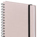 Notizbuch A5 mit Gummizug, Powder-Rosa