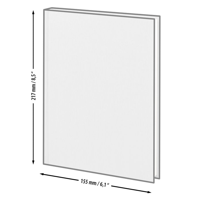 Notizbuch A5, Schwarz