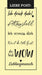 Retro-Stempel Set, Liebe Post