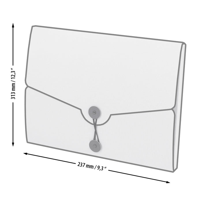 Sammelmappe für A4, Denim-Blau