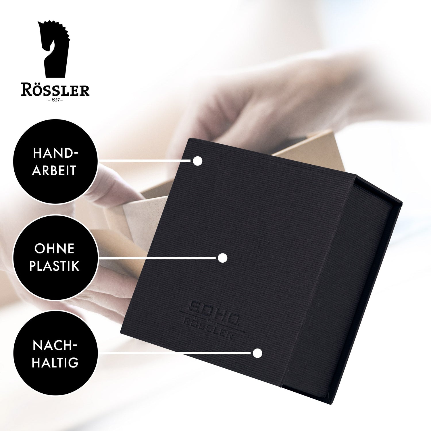 Zettelkasten aus Handarbeit, nachhaltig und plastikfrei